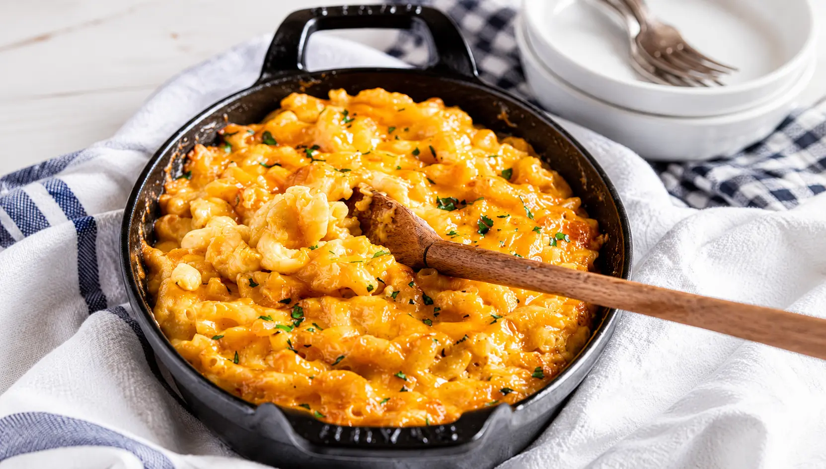 Baked macaroni and cheese